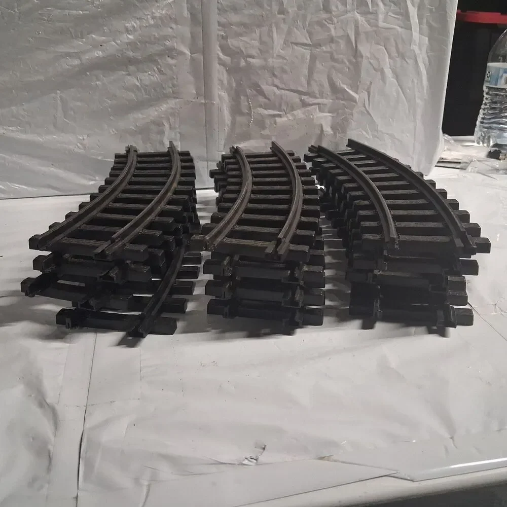 Echo Classic Rail Train Track Set 12 Curved Tracks 12” See Photos for Details